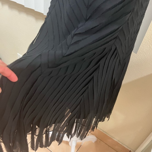 ANN TAYLOR BLACK DRESS SIZE 8 . Used no flaws - Picture 12 of 15